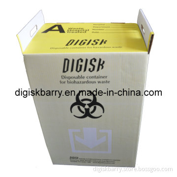 Disposable Container with Autoclavable Yellow Bag for Biohazadous Waste (20L)
